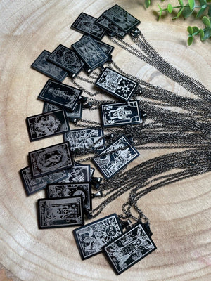 Mystery Pull Tarot Card Necklace