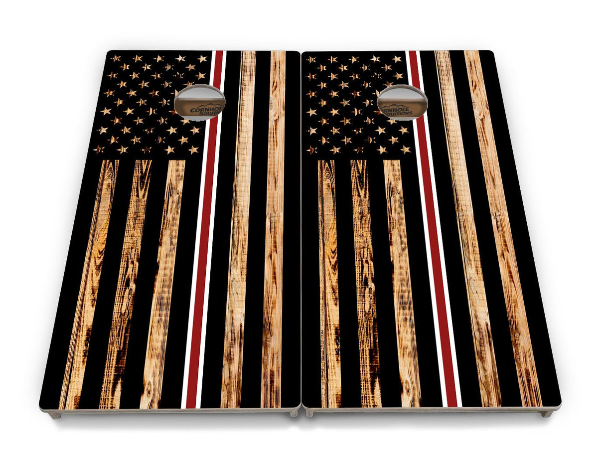Nurse Thin Line Flag Cornhole Boards – Tournament Series