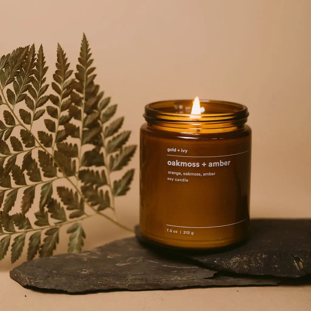 oakmoss + amber gold + ivy