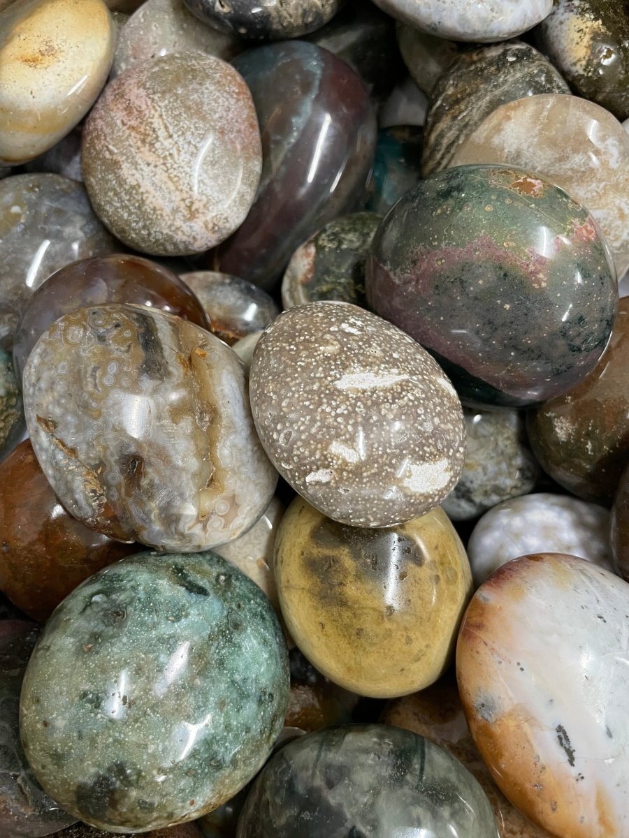 Ocean Jasper Palm Stone