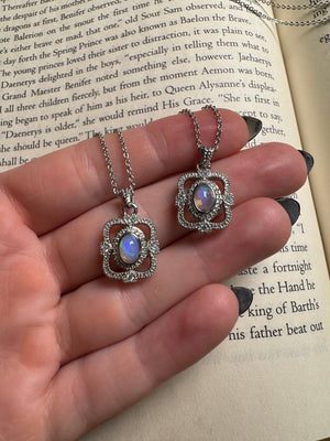 Opal Necklace Adjustable