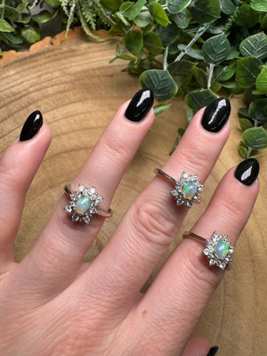 Opal Ring Adjustable