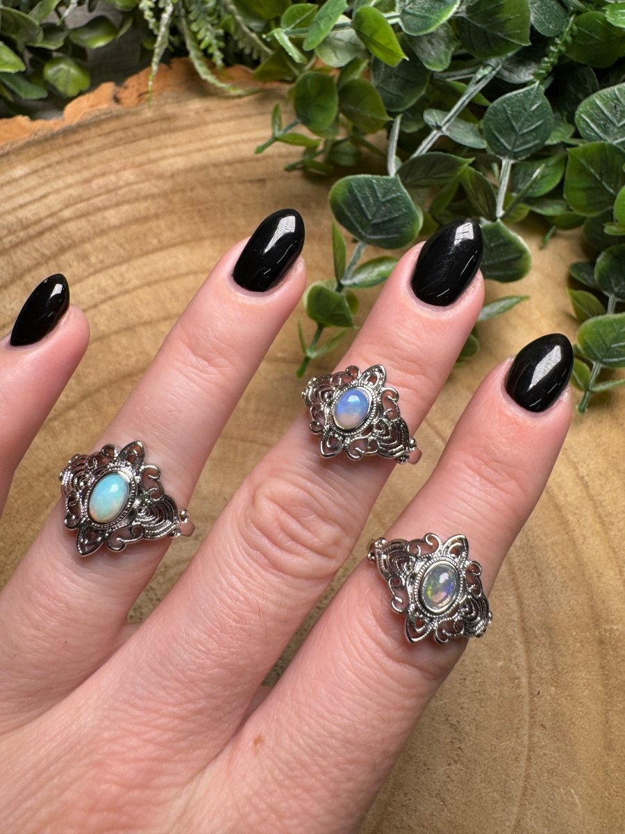 Opal Ring Adjustable