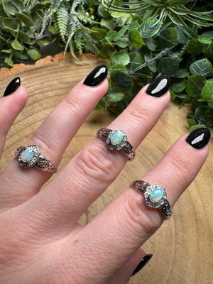 Opal Ring Adjustable