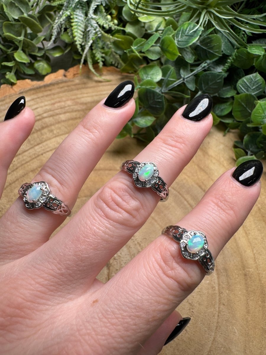 Opal Ring Adjustable