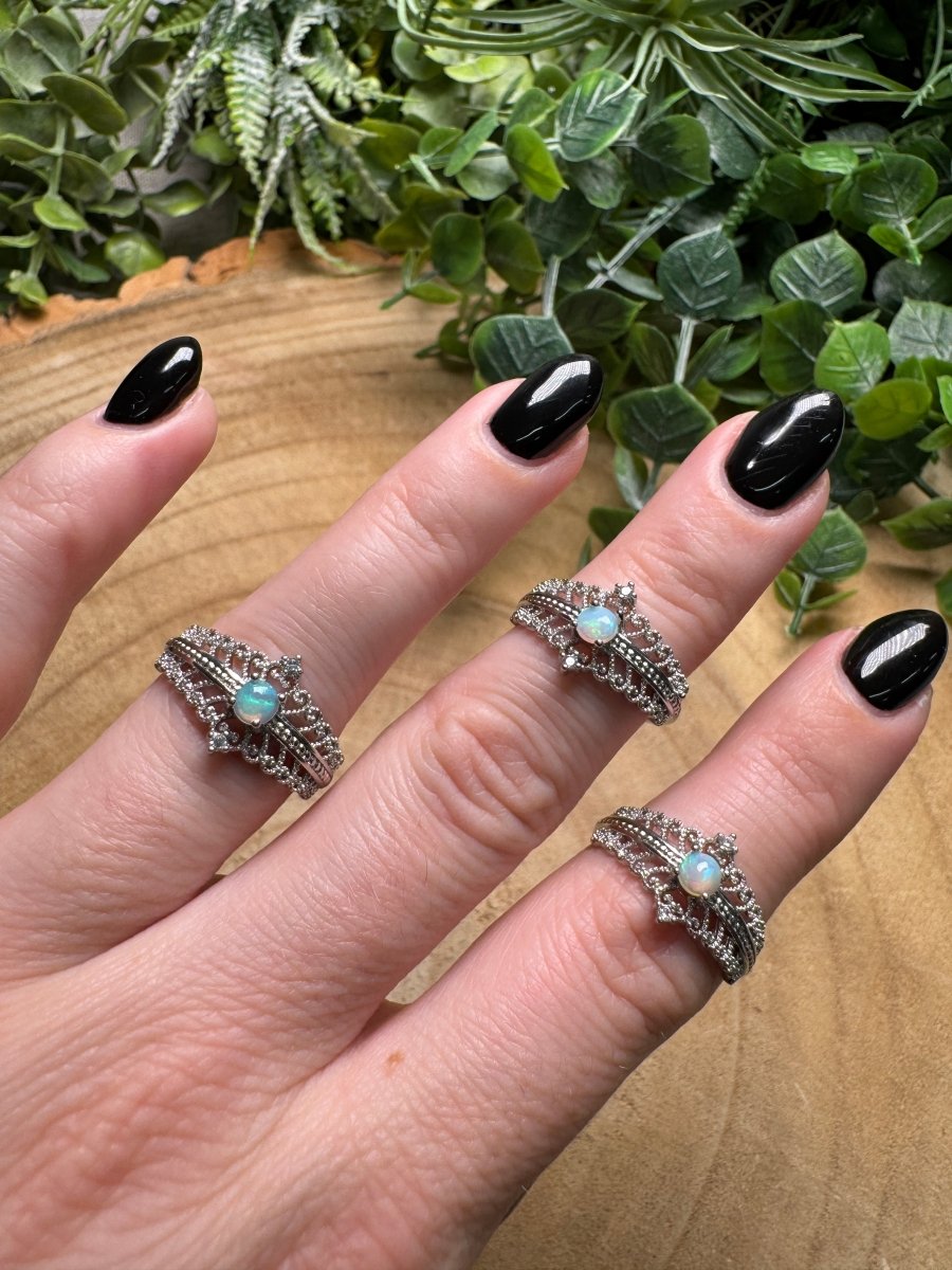 Opal Ring Adjustable