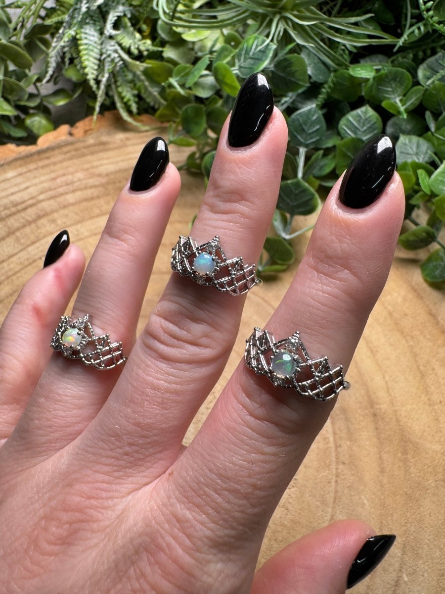 Opal Ring Adjustable