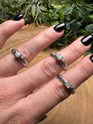 Opal Ring Adjustable