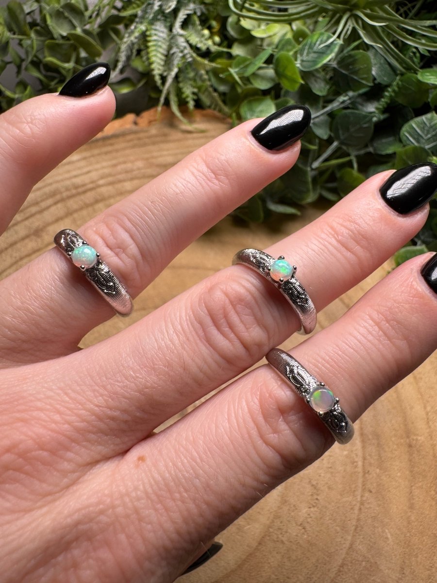Opal Ring Adjustable