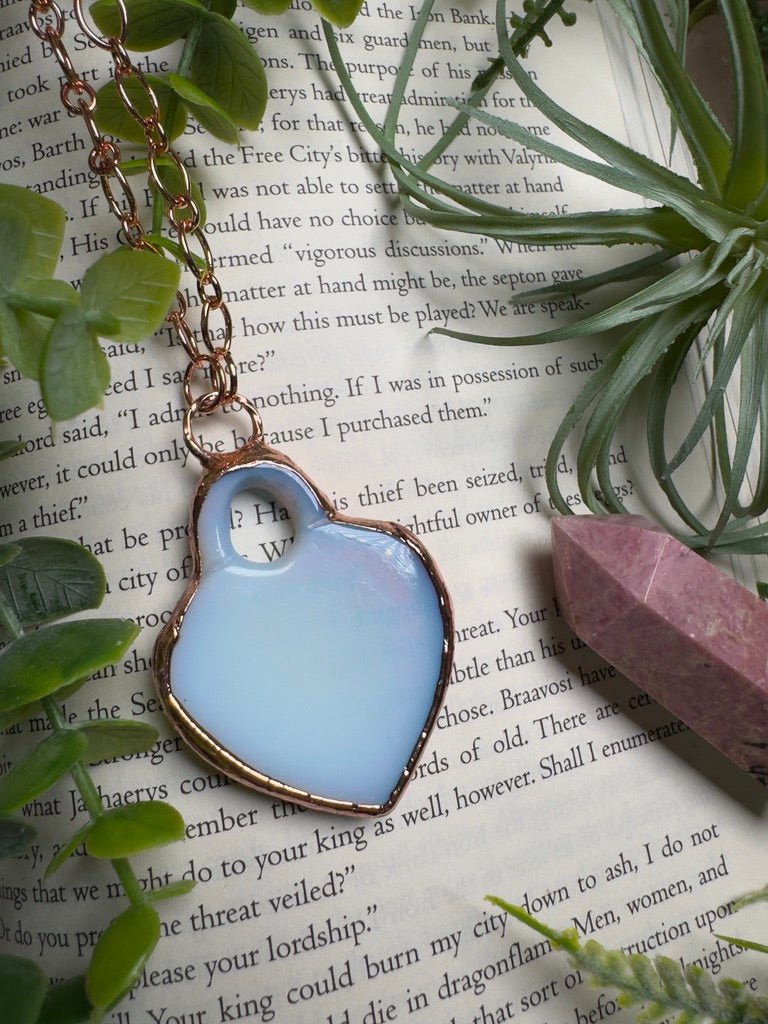Opalite Locket Necklace