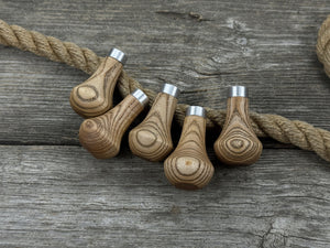 Palm Grip Handles for Wood Carving Tools (Set of 5), 6 cm (2.36 in)