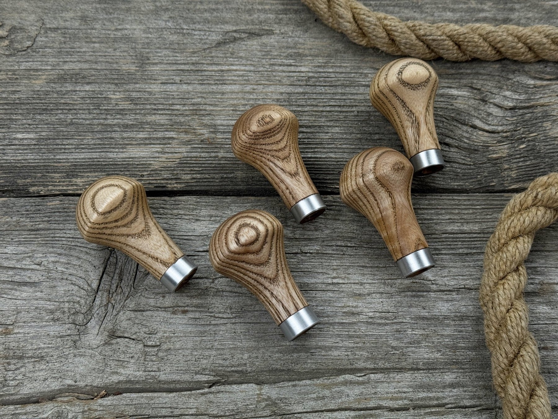 Palm Grip Handles for Wood Carving Tools (Set of 5), 6 cm (2.36 in)