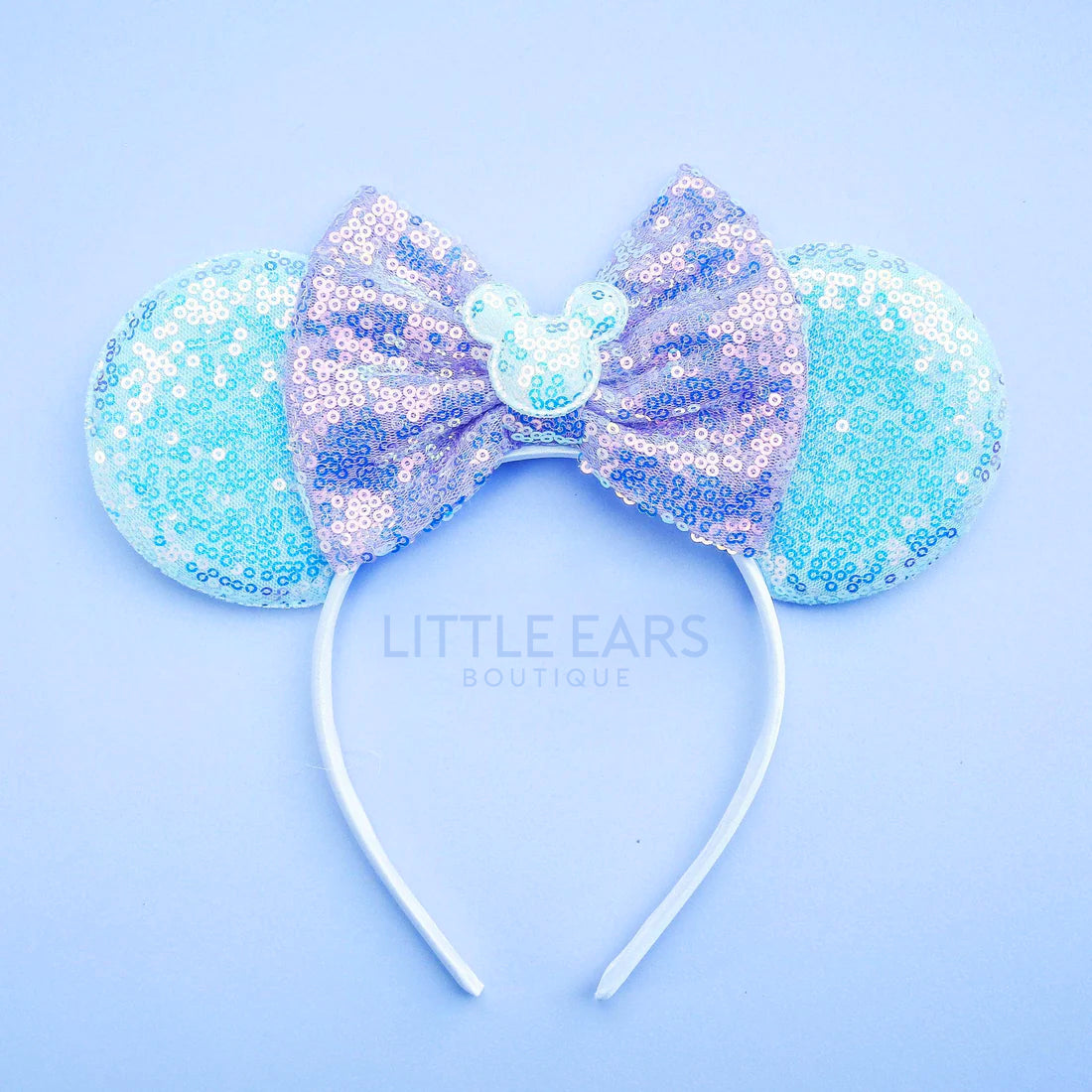 Pastel Blue Iridescent Ears by Little Ears Boutique, scented candle main product photo