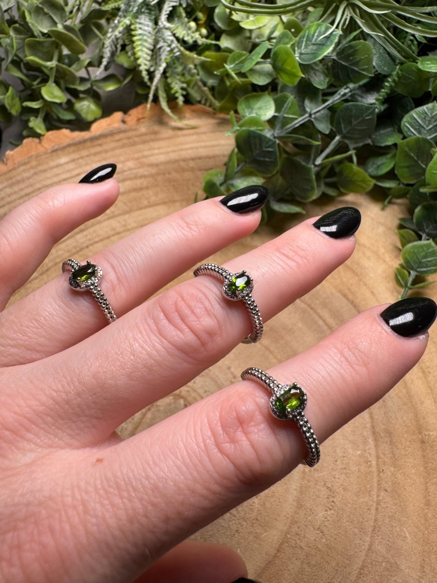 Peridot Ring Adjustable