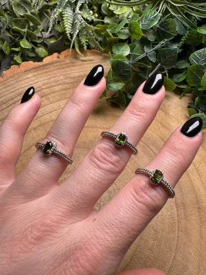 Peridot Ring Adjustable