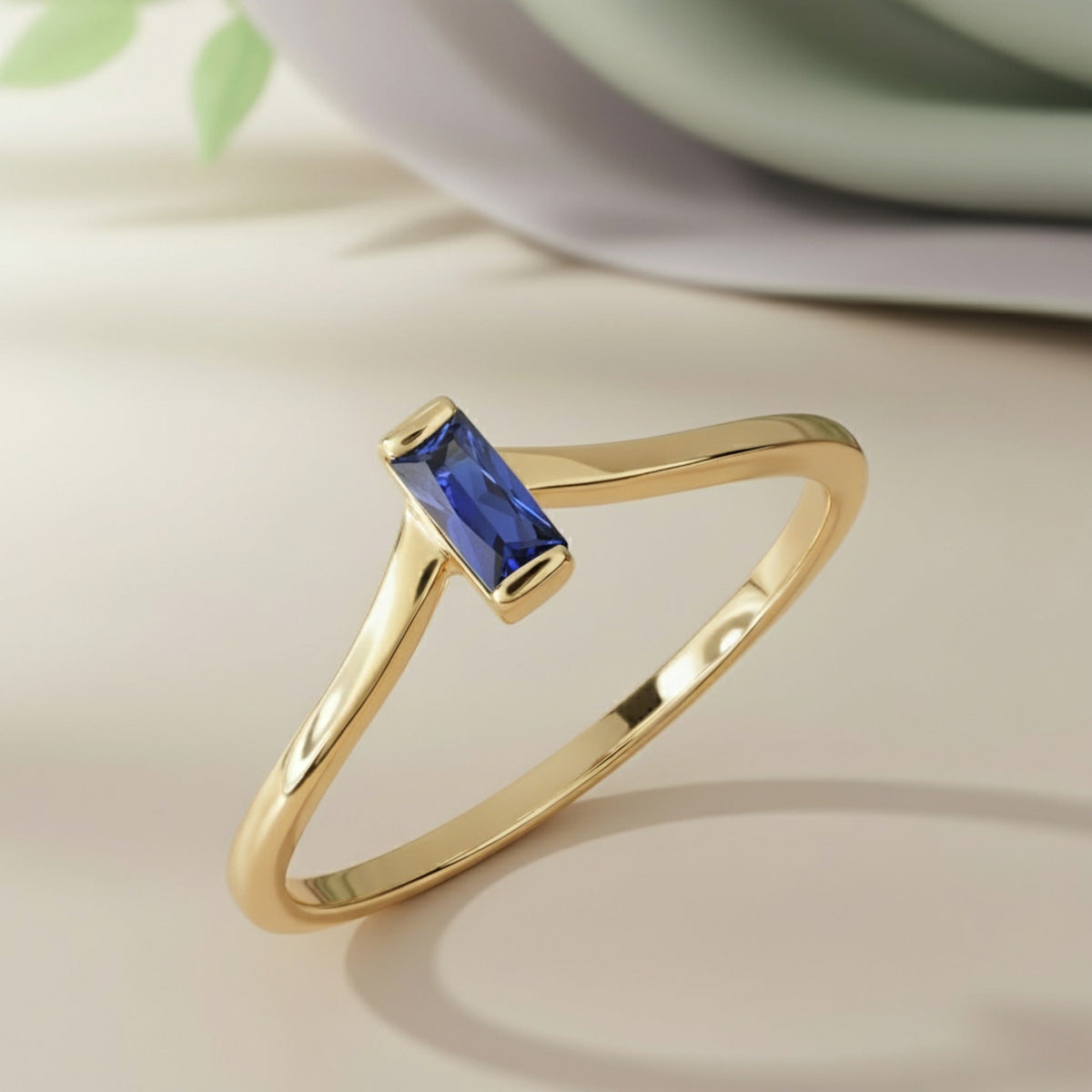 Noelle Ring - Blue Sapphire