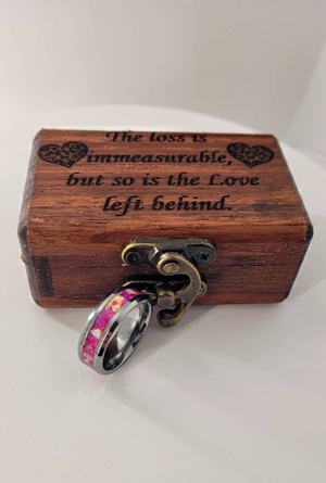 The Pink on Purpose Memorial Ring