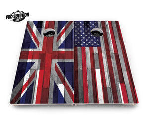 Plank Flag Cornhole Boards – Pro Lite or Pro Elite