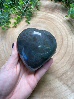 Polychrome Jasper Heart