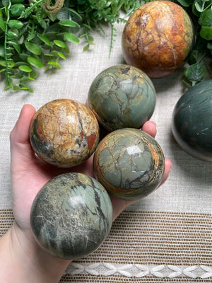 Polychrome Jasper Sphere