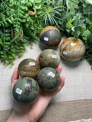 Polychrome Jasper Sphere
