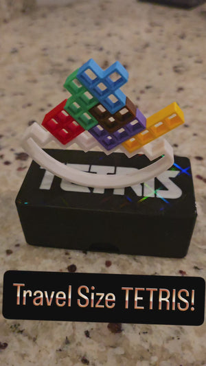 Mini Tetris Style Travel Puzzle Game