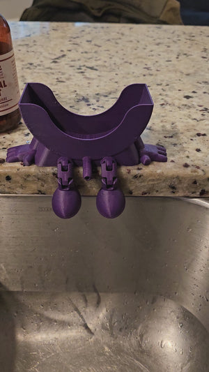 Scrub Daddy Sponge Holder with Hanging Feet | 3D Printed Sink Caddy