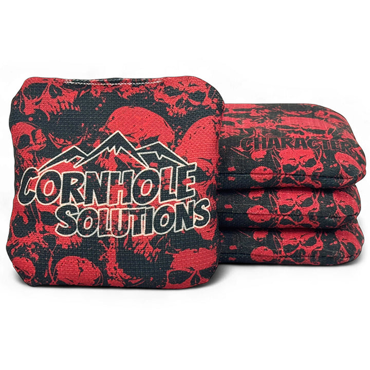 Pro Character Series Cornhole Bags - Regulation 6"x6" - Set of 4 - Patterns