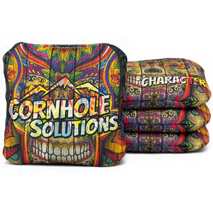 Pro Character Series Cornhole Bags - Regulation 6"x6" - Set of 4 - Patterns
