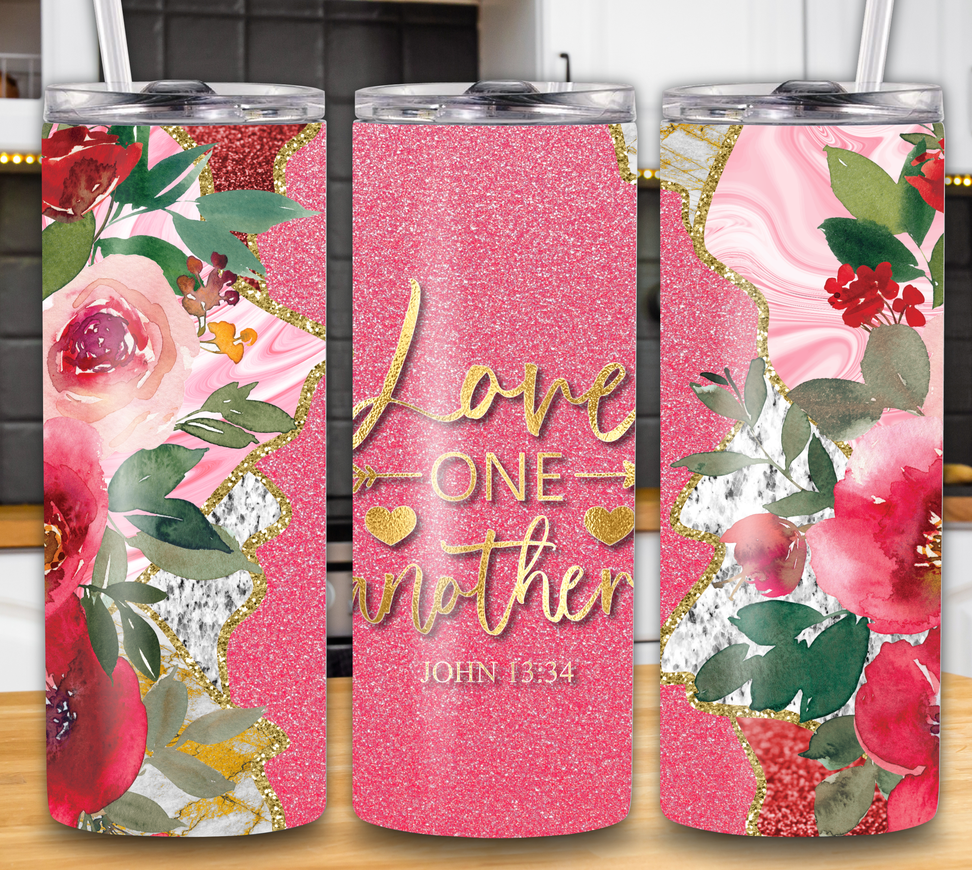 "Love One Another" John 13:34 20oz Tumbler