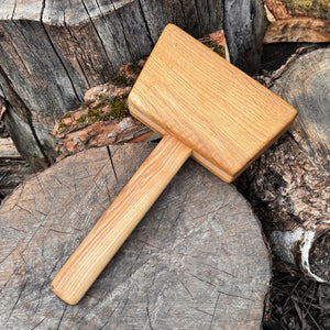 Quiet 35 oz Wooden Mallet (Mallet Tool)