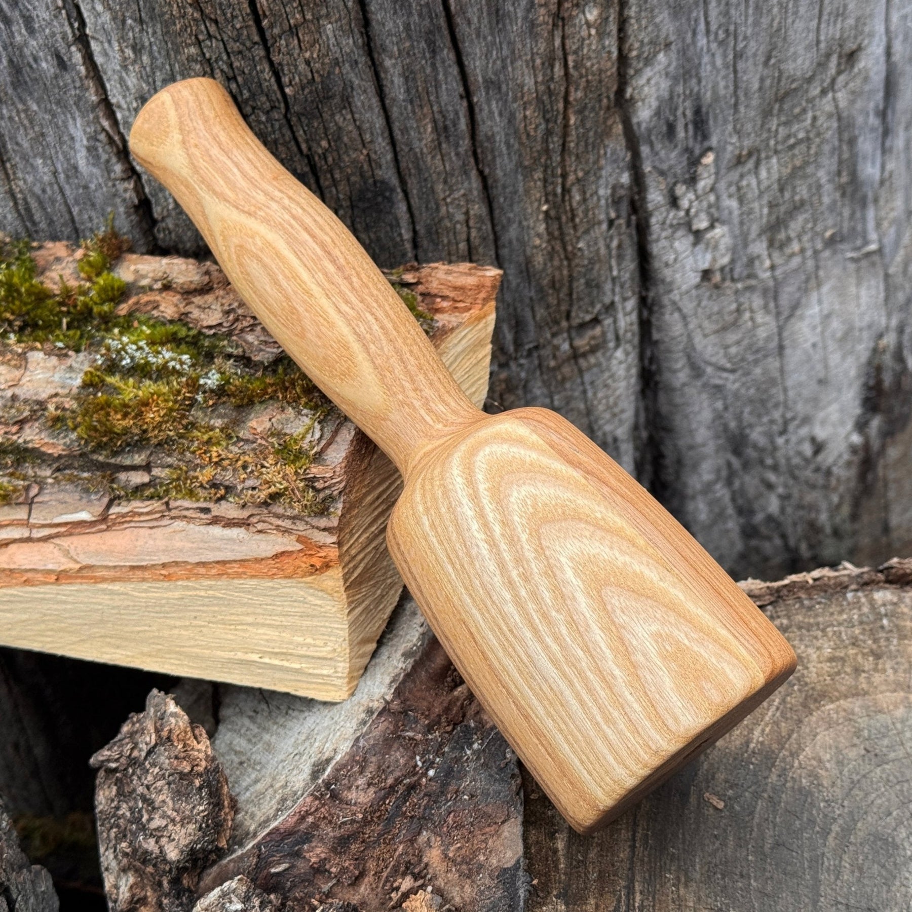 Quiet 7 oz. Wooden Mallet (Mallet Tool)