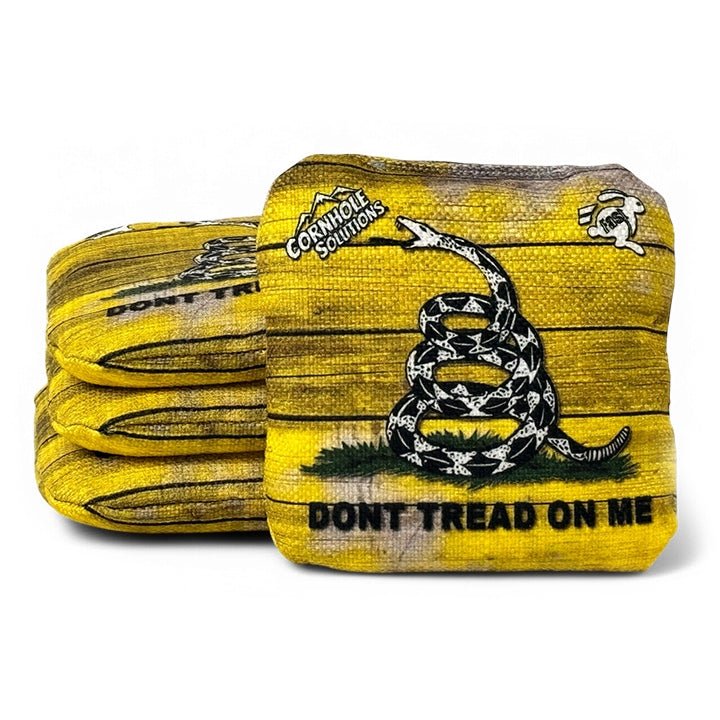 DTOM/Flag - Pro Style REC Cornhole Bags – Regulation 6"x6" – Full Set of 8