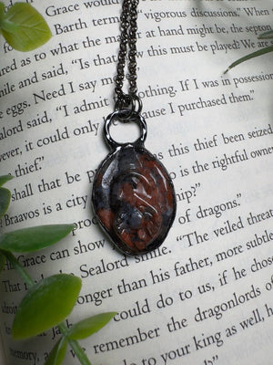 Red Que Sera Yoni Necklace