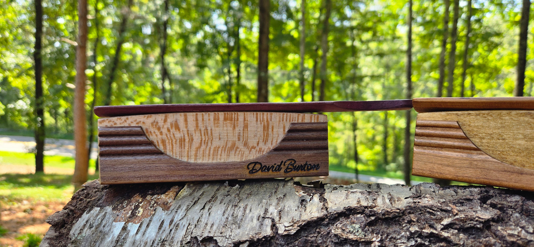 6 Inch Purple Heart Box Call by Yahoola Creek Bottoms, game call detail photo 3