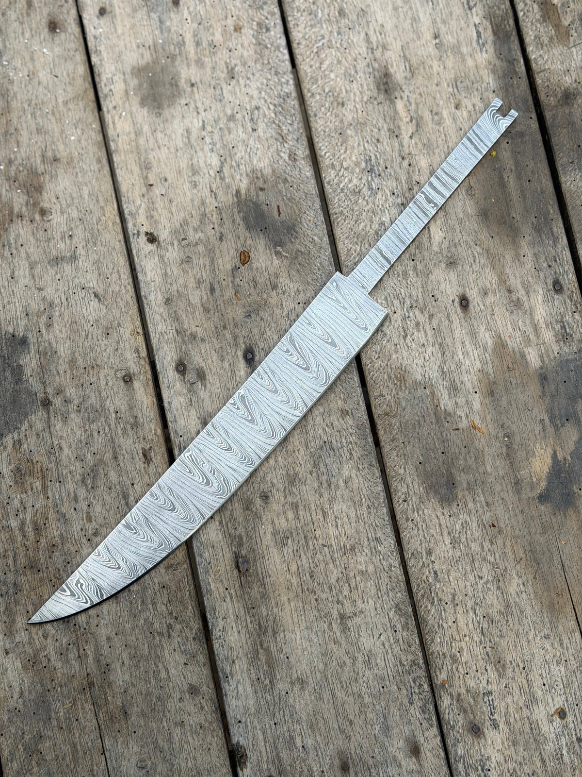 Handmade Timberwood Chef Knife Blank 11 Inch by JW SteelCrafts, view 1 of 5