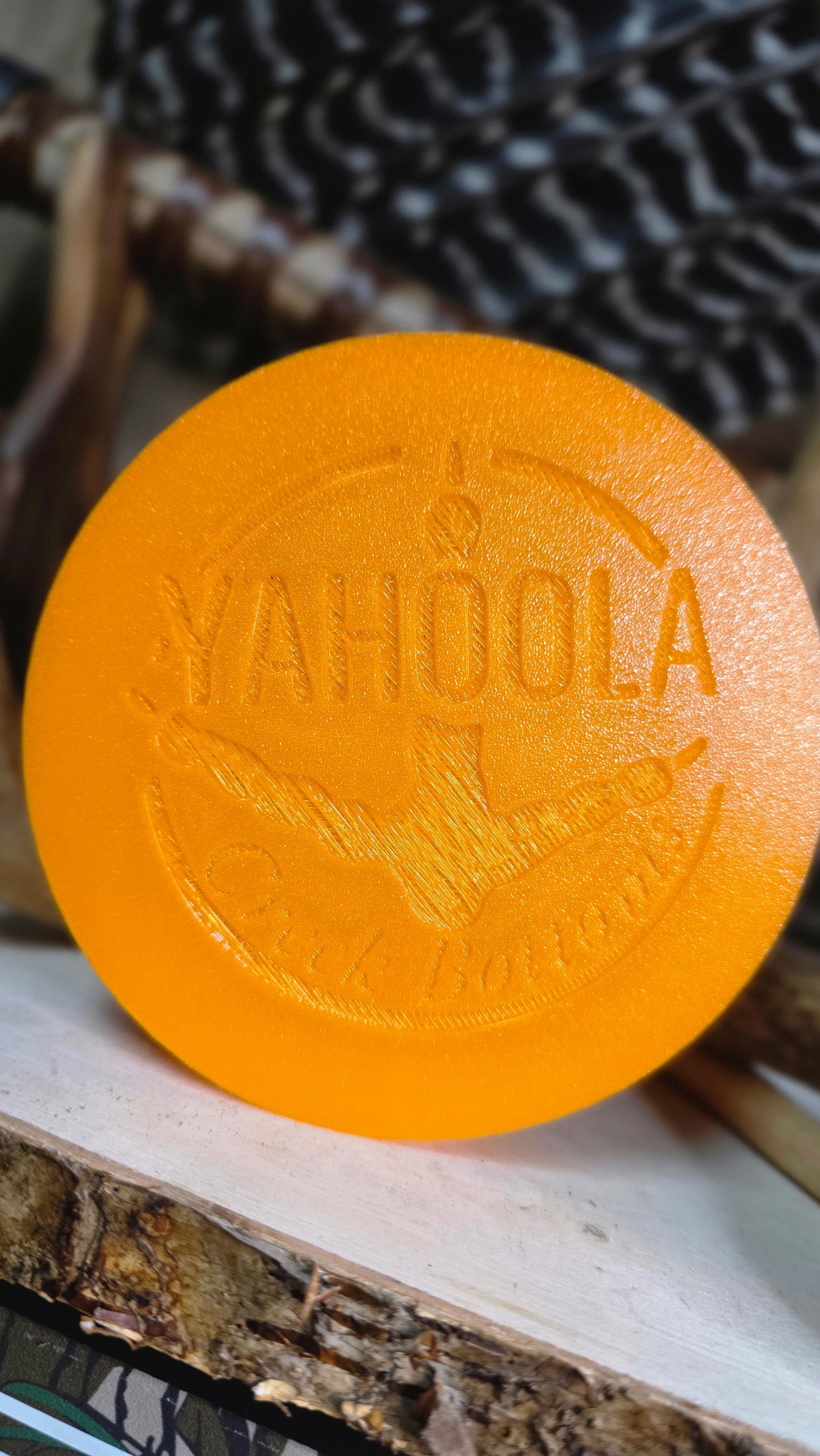 3.5 Inch Pot Call Covers by Yahoola Creek Bottoms, hunting & wildlife calls detail photo 2