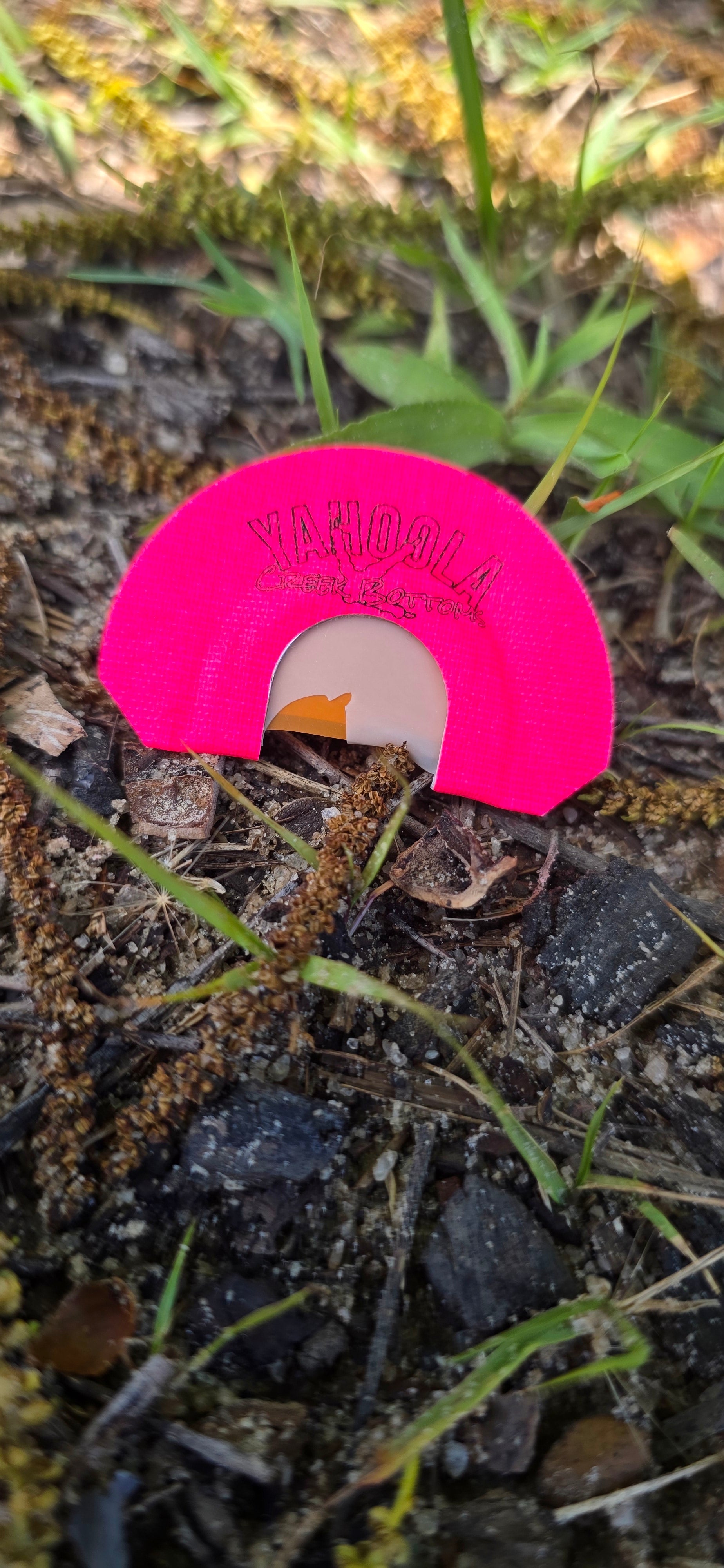 YCB Pink Cutter Mouth Call by Yahoola Creek Bottoms, game call main product photo