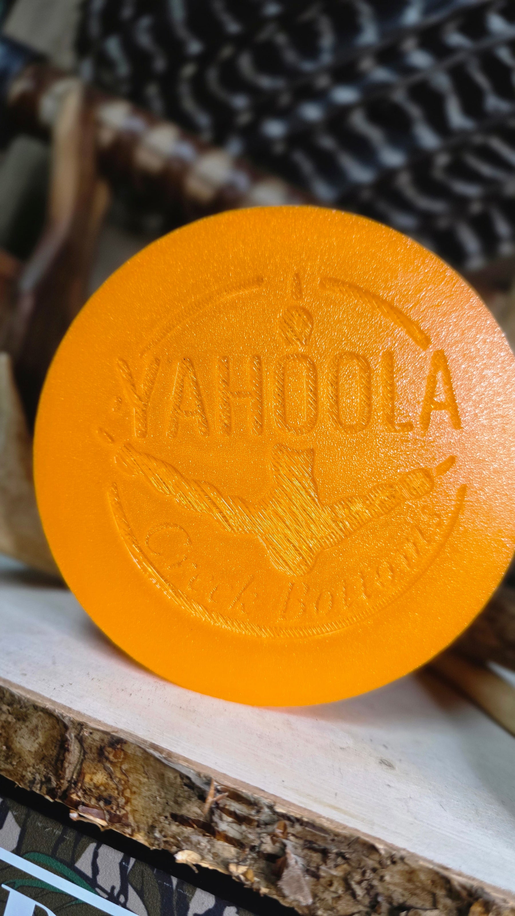 3.5 Inch Pot Call Covers by Yahoola Creek Bottoms, hunting & wildlife calls detail photo 8