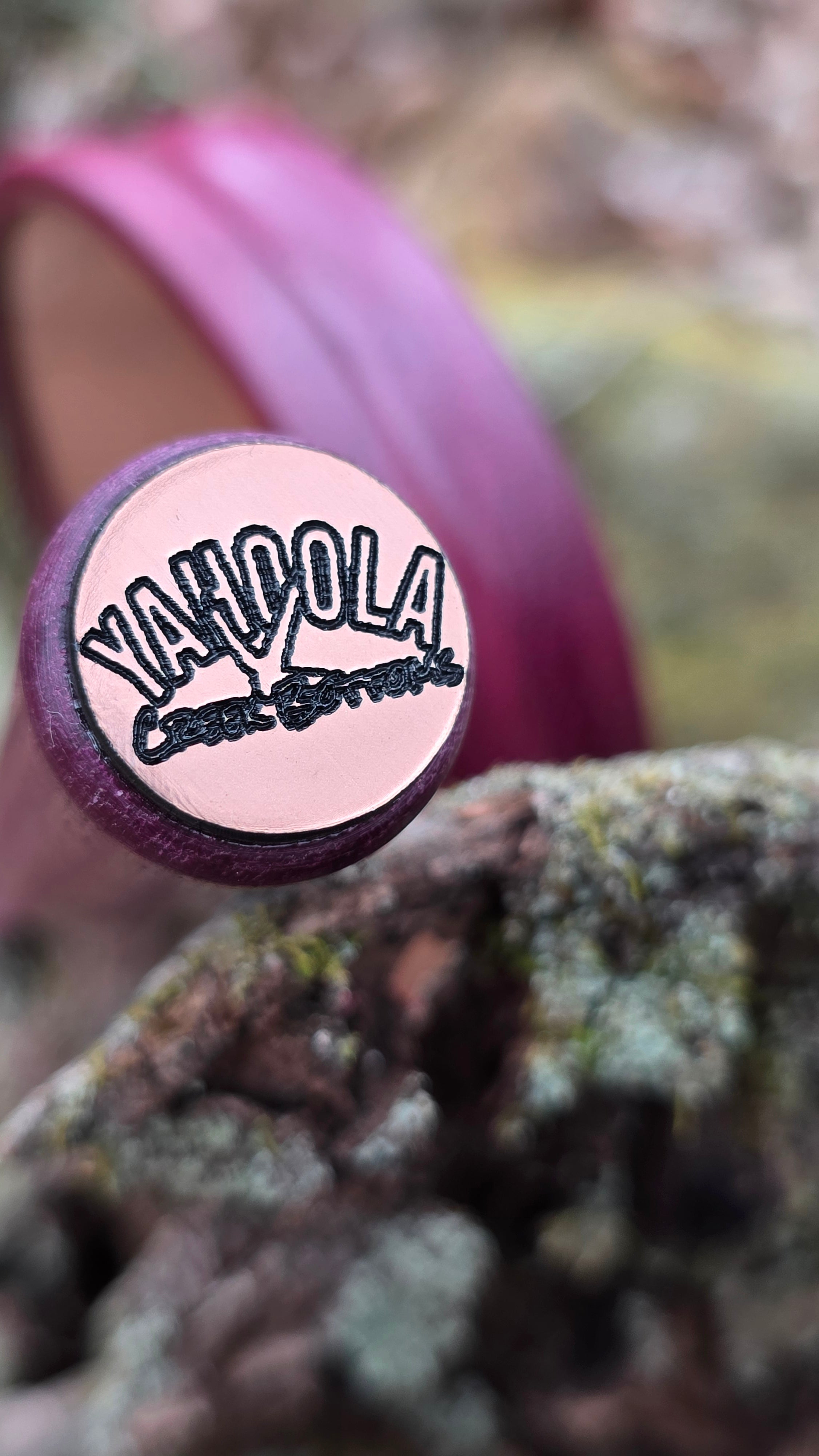 Purple Heart Creek Bottom Copper Pot Call by Yahoola Creek Bottoms, game call detail photo 2