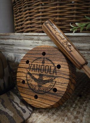 Big Sexy Zebrawood Slate Pot Call by Yahoola Creek Bottoms, game call detail photo 3