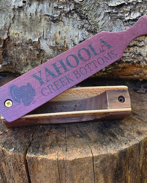 6 Inch Purple Heart Box Call by Yahoola Creek Bottoms, game call detail photo 7
