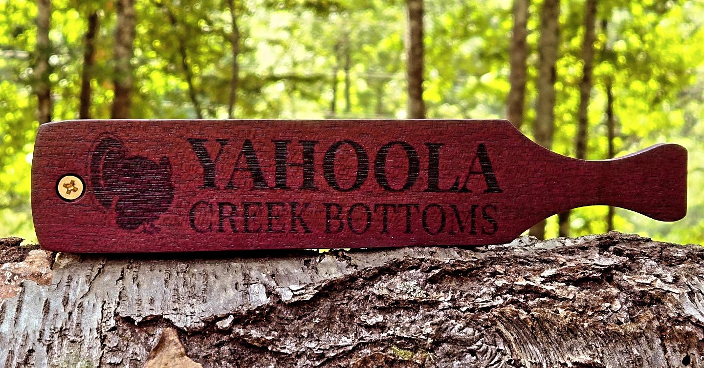 6 Inch Purple Heart Box Call by Yahoola Creek Bottoms, game call detail photo 2