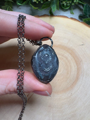 Rose Quartz Yoni Necklace
