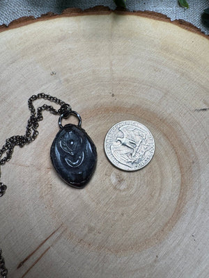 Rose Quartz Yoni Necklace