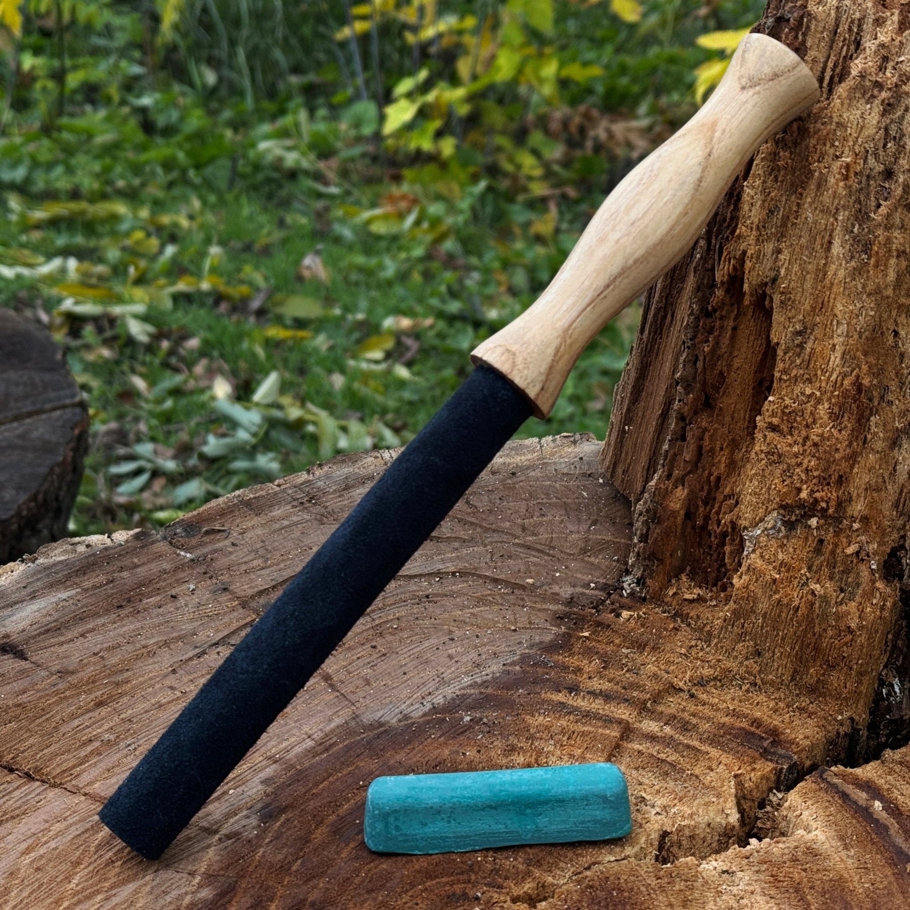 Round Leather Strop For Knife Sharpening