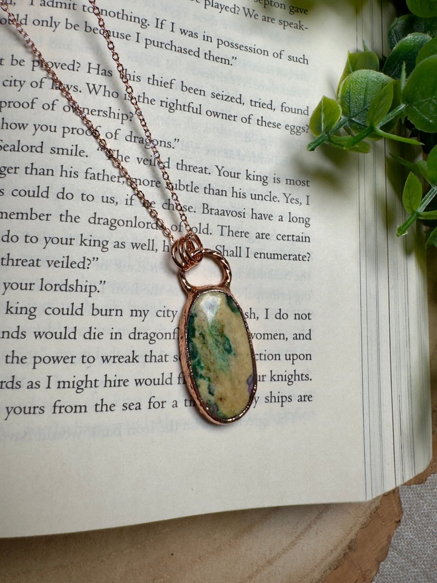 Ruby Fuchsite Necklace