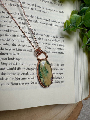 Ruby Fuchsite Necklace