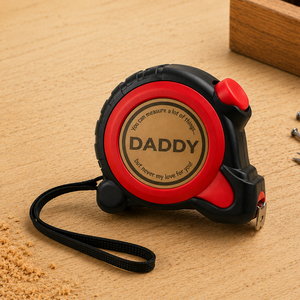 Personalized Tape Measure Gift for Dad, Custom Father’s Day Tool Gift
