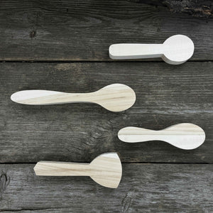 Set of 12 Linden Wood Spoon Carving Blanks